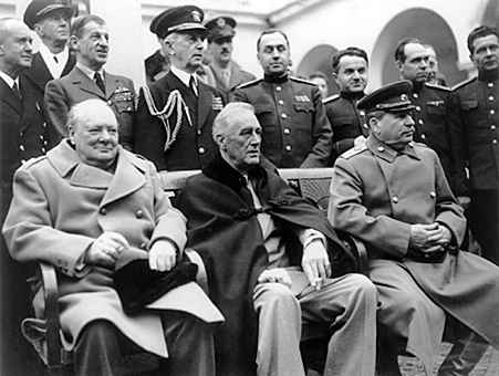 Allied Leaders at Yalta